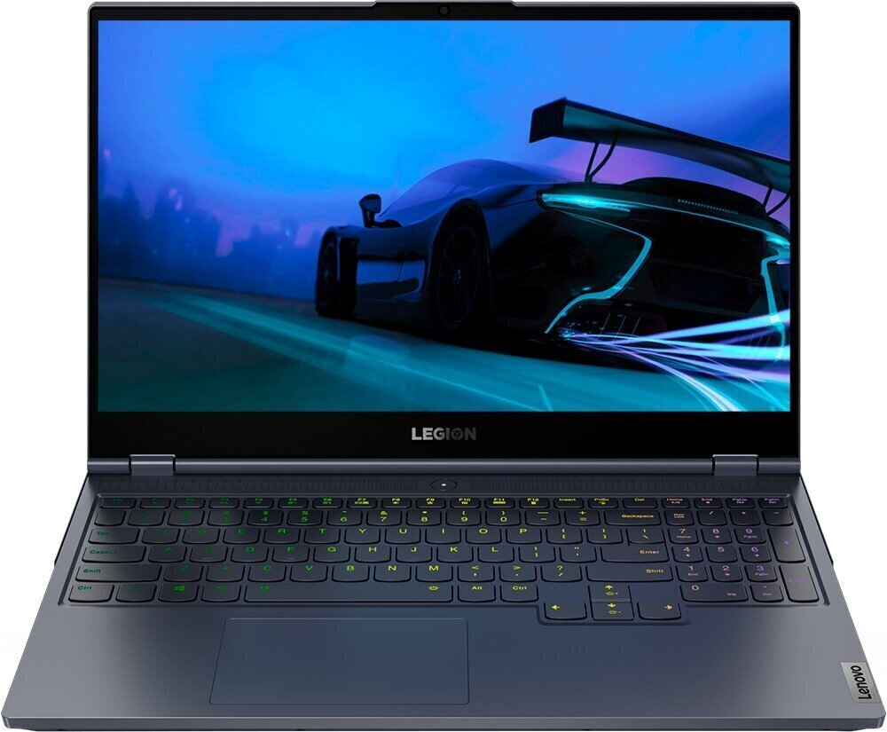 Ноутбук Lenovo Legion 7-15IMH05 Конфигурация: Intel Core i7 10750Н 2.6 ГГц/16 ГБ/512 ГБ SSD/nVidia GeForce RTX 2060 6 ГБ/Windows 11 Домашняя/15.6"/1920x1080 пикс. 144Hz/B1