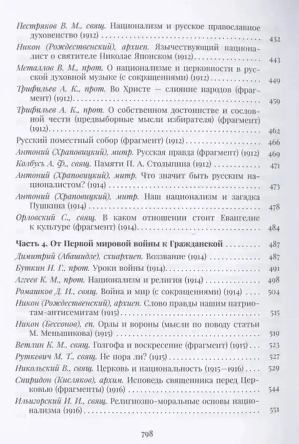 Православная церковь и русский национализм