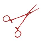 RUZZA Корнцанг изогнутый с тефлоновым покрытием 15см
