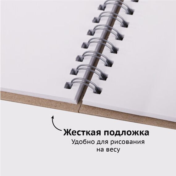Скетчбук BRAUBERG ART
