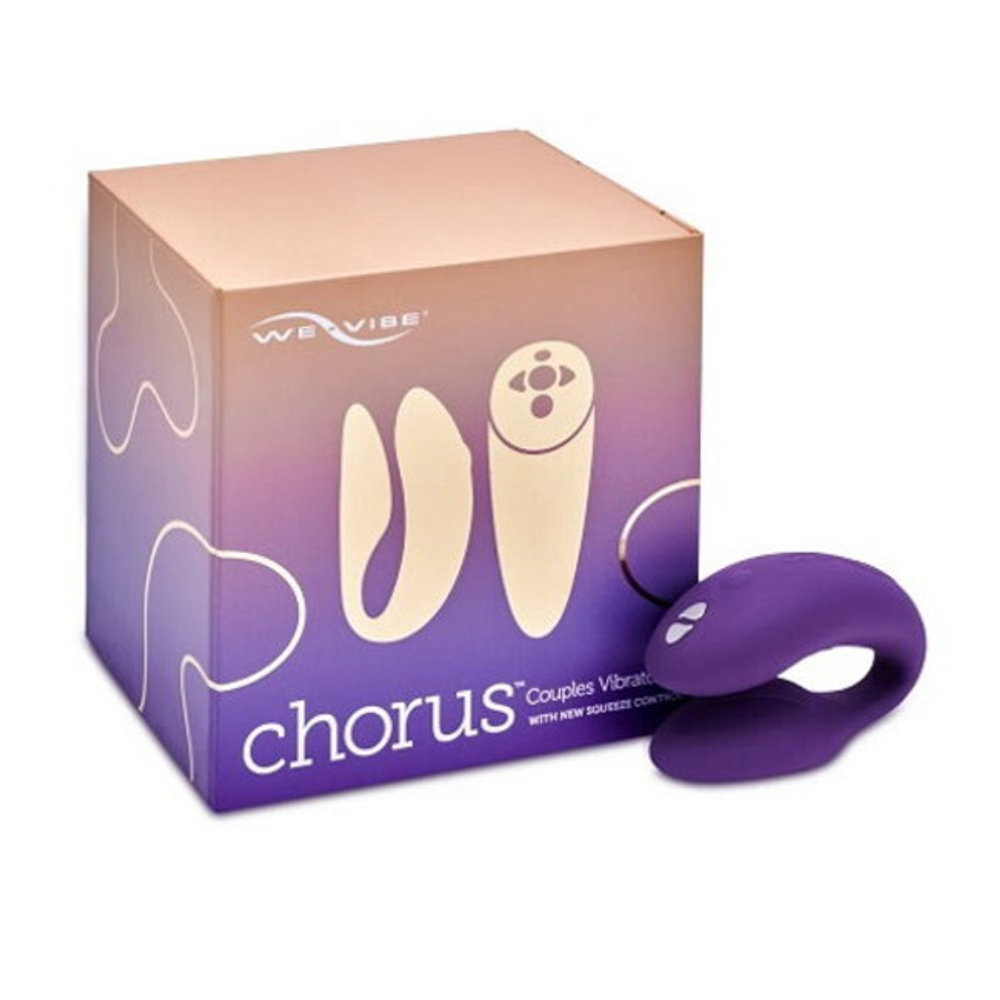 Вибратор для пар на ДУ WE-VIBE Chorus (синхронизируется со смартфоном) (Цвет: фиолетовый)