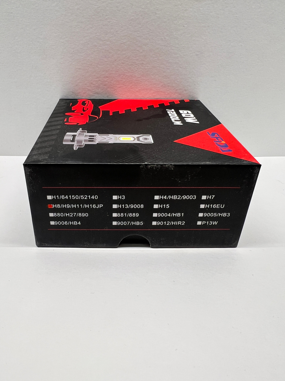 H11 / Автомобильные светодиодные лампы, H11, 120W, 7200 LM, 12 вольт, SFIDA LED V19, Cфида Девятнадцать, TG (2 шт. / комплект)