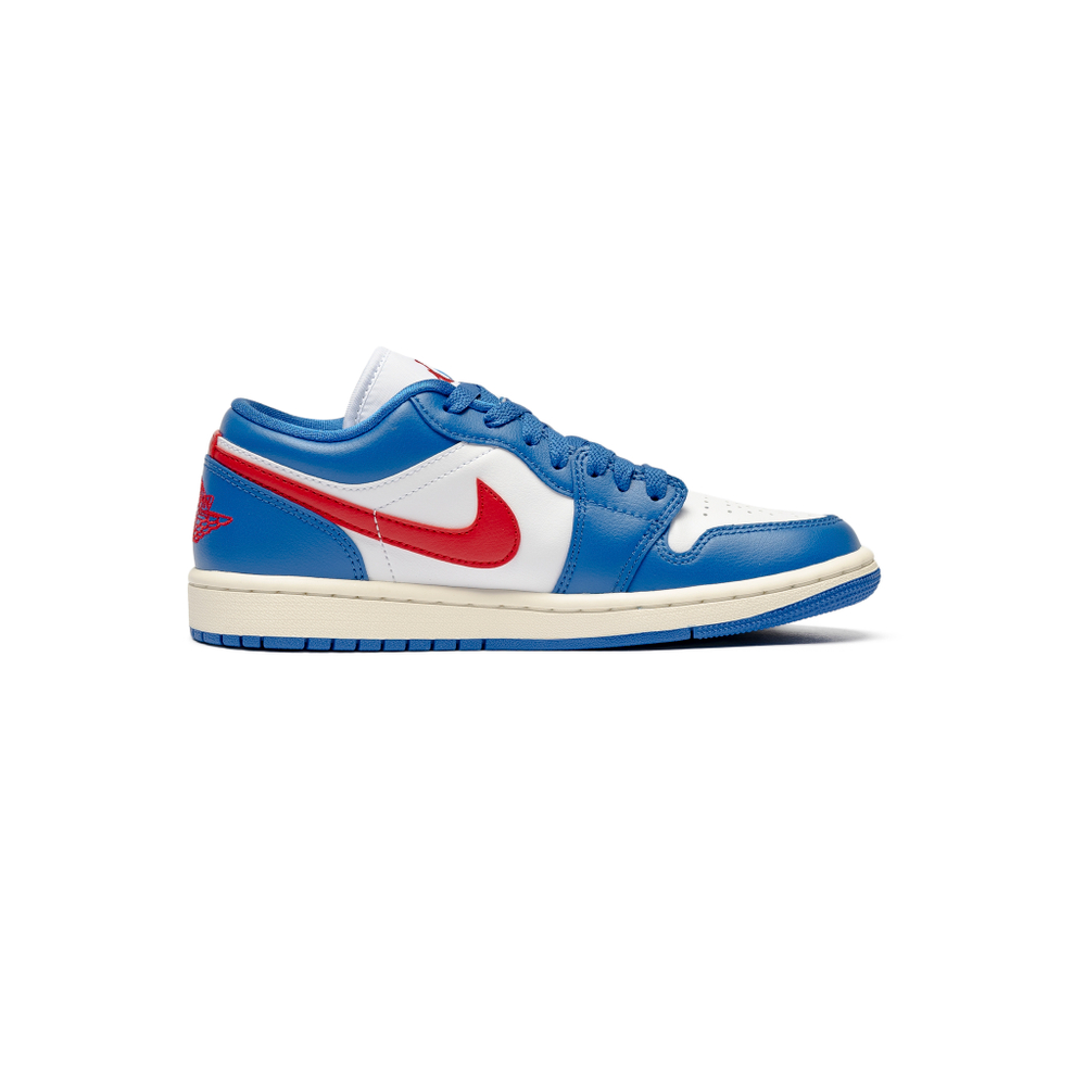 Кроссовки Jordan 1 Low "Sport Blue Gym Red" Women's
