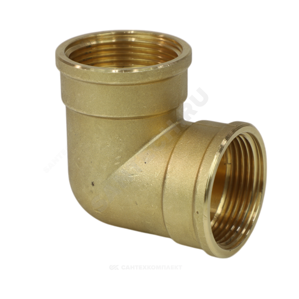 Угольник латунь Ду 50 (2") ВР LD LD.65.512.50
