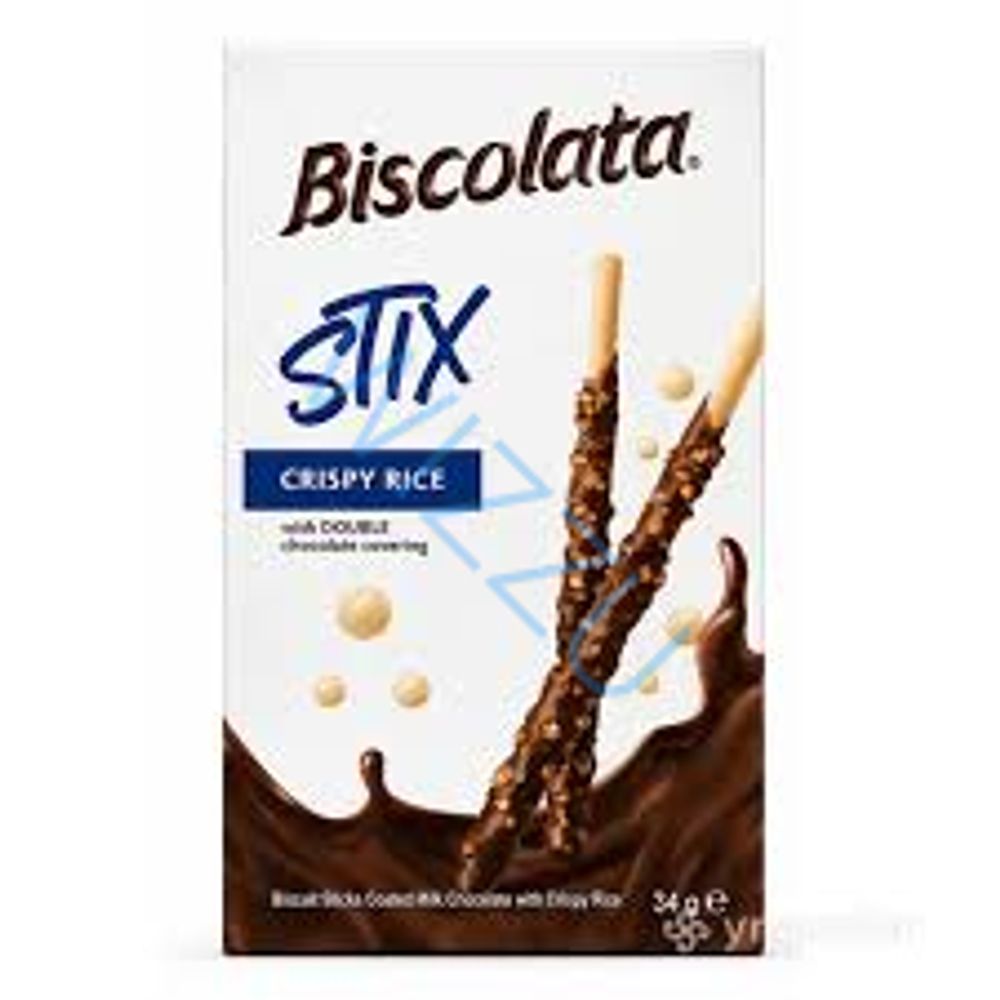СЛ. BISCOLATA STIX CRISPY RICE 34гр 12шт в уп