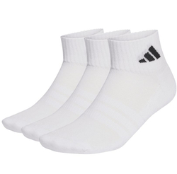 Теннисные носки Adidas Cushioned Sportswear Ankle 3P - white/white/black
