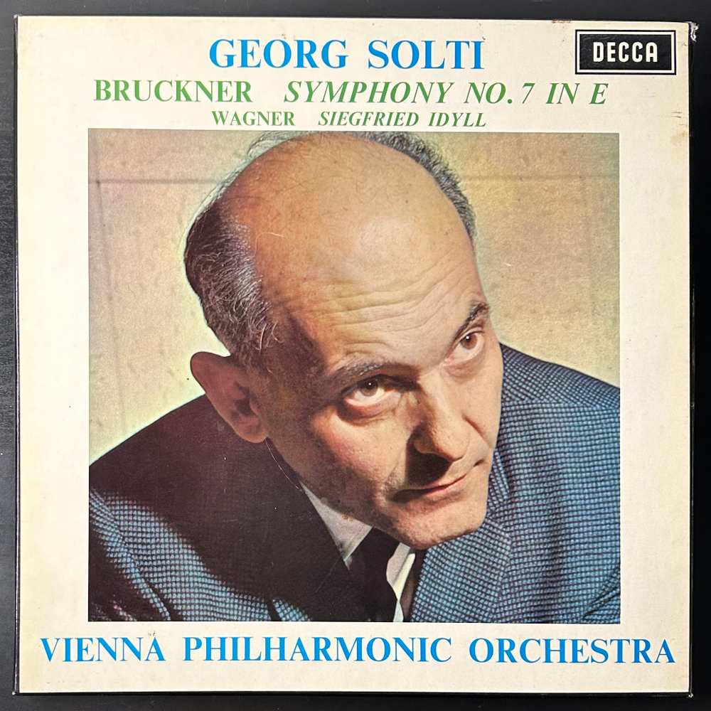 Брукнер - Симфония № 7 / Вагнер - Идиллия Зигфрида 2LP (Англия 1968г.)