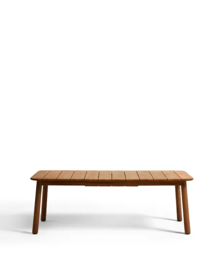 Раздвижной стол Turqueta 220-294x100 см из массива тика