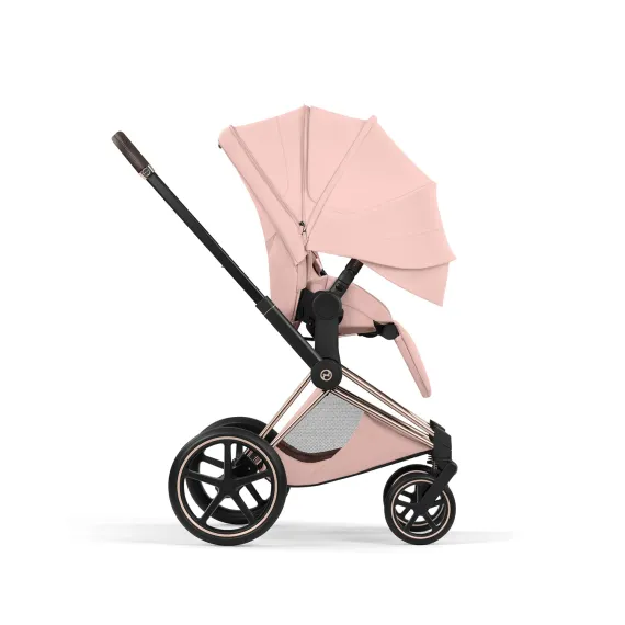 Детская коляска Cybex Priam V Style 2 в 1 Peach Pink на раме Rosegold