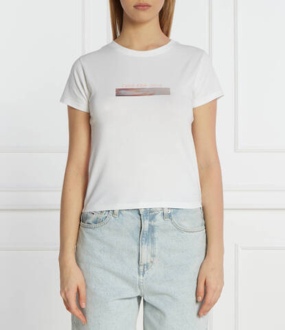 Футболка CALVIN KLEIN JEANS - белый(J20J223167)