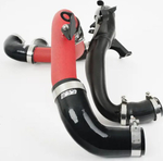 Пайп кит ECS Tuning Volkswagen, Audi, Seat, Skoda, Cupra MQB Gen3/Gen4 1.8/2.0T High Flow Turbo Outlet Pipe Kit - Wrinkle Red