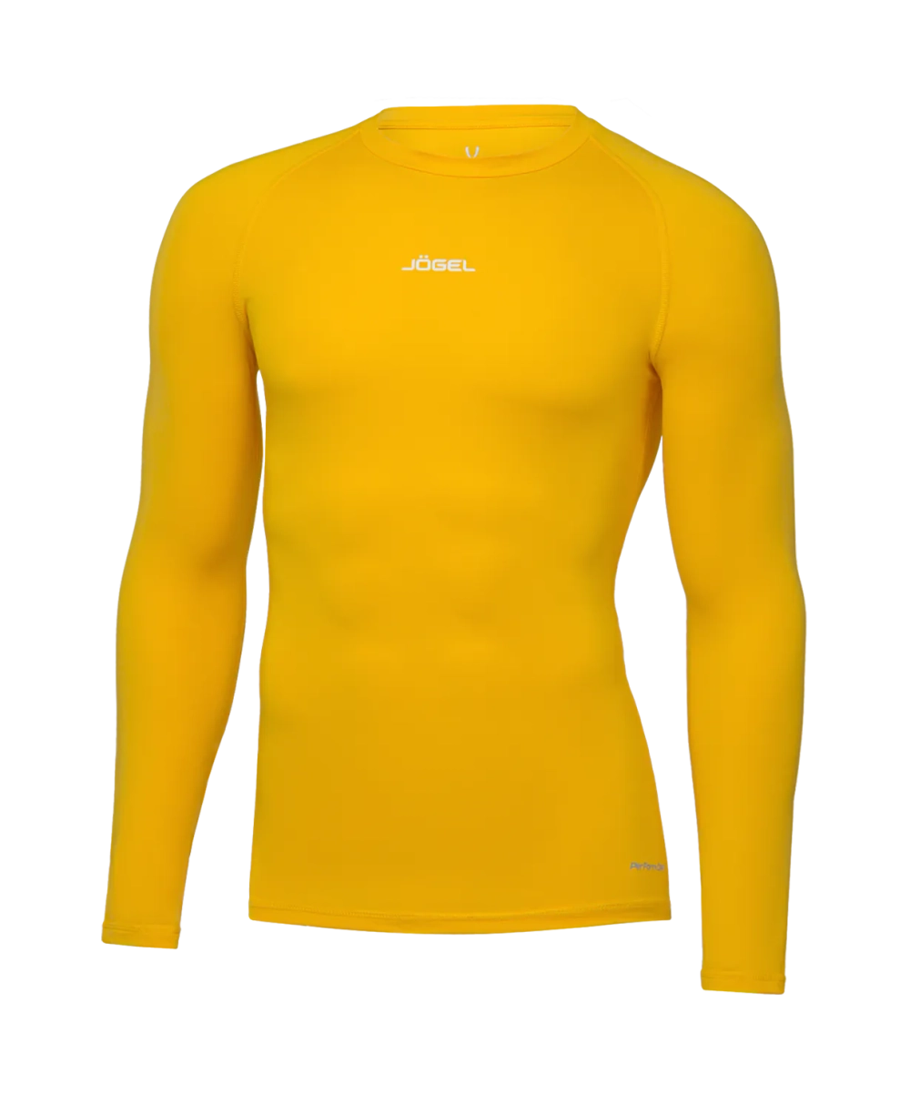Футболка компрессионная с длинным рукавом CAMP PerFormDRY Baselayer LS Tee, желтый