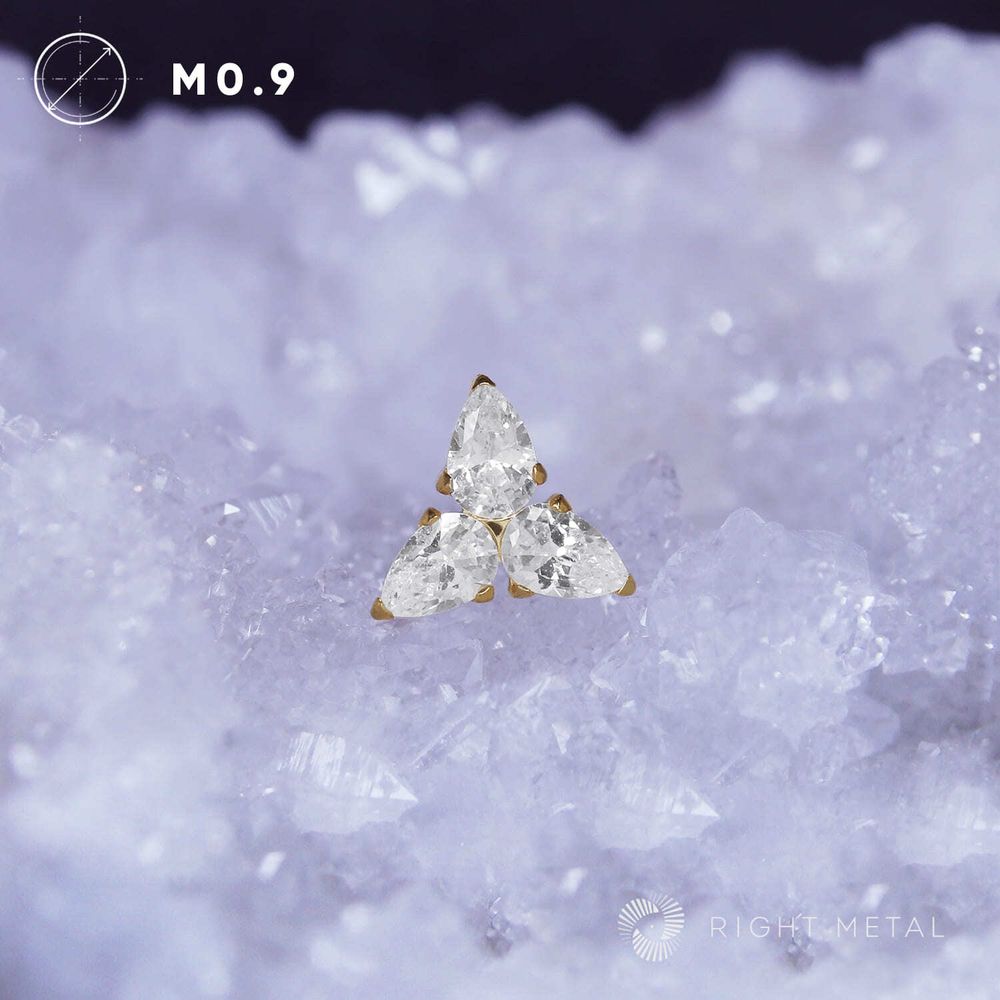 Trin Crystal PVD Yellow