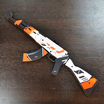 Деревянный автомат 1.6 VozWooden АК-47 Азимов (резинкострел)