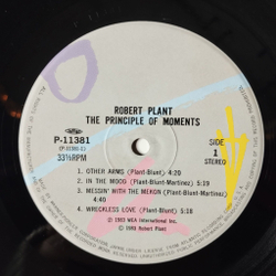 Винтажная виниловая пластинка LP Robert Plant The Principle Of Moments (Japan 1983) (Obi) In The Mood