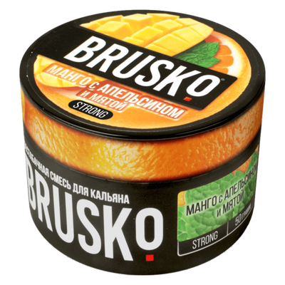 Бестабачная смесь для кальяна BRUSKO 50г STRONG