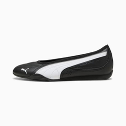 PUMA Кроссовки-балетки Catch, черный/белый