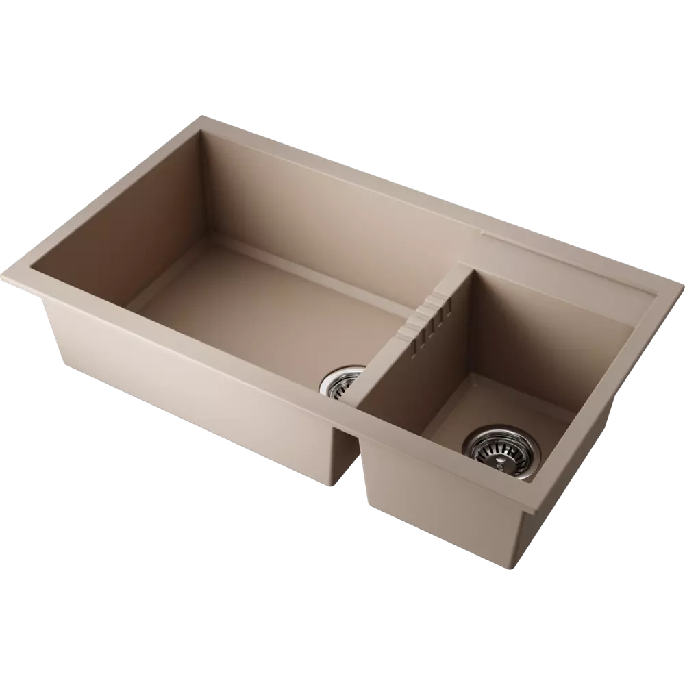 Кухонная мойка Omoikiri Tedori 86-2-LB-GR