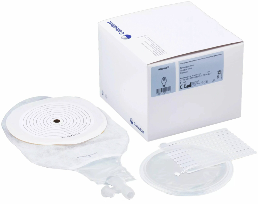 Калоприемник п/опер 12802 Coloplast с окном 10-100 мм