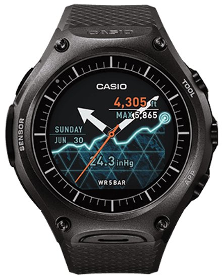 Умные часы Casio WSD-F10BK Smart Outdoor Watch