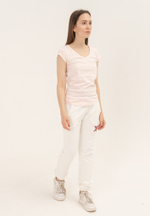 Брюки трикотажные (джоггеры) Bowery NYC "Star" Optic White