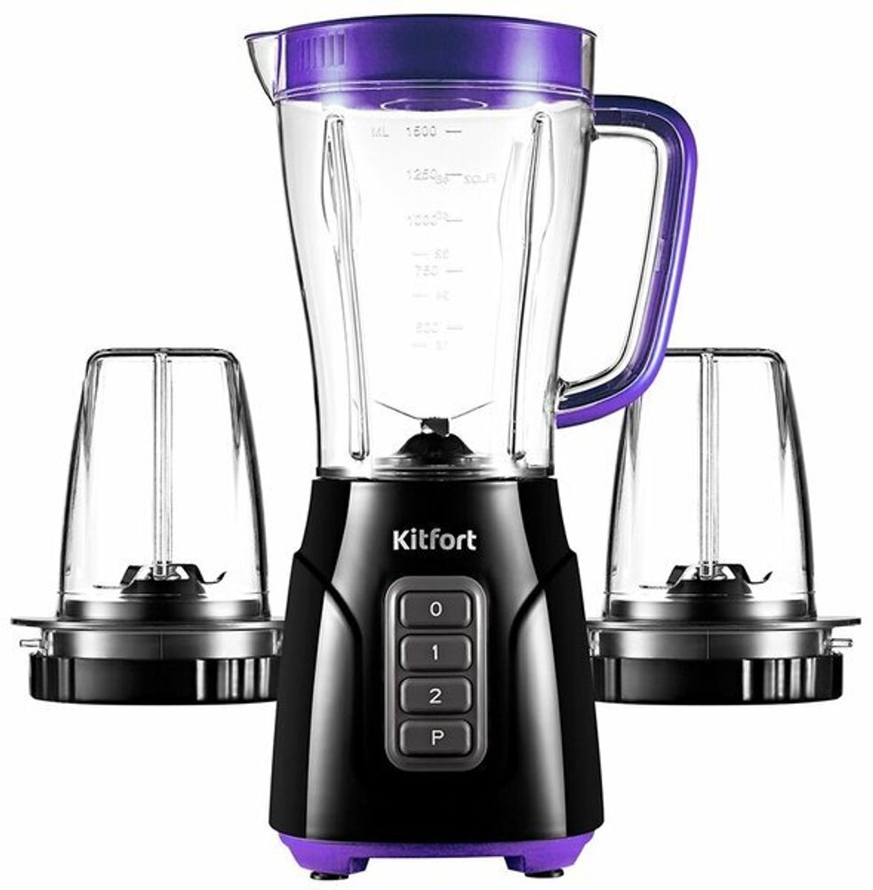 Kitfort KT-3032-1 5 в 1 фиолетовый Блендер стационарный