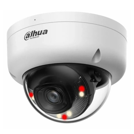 DH-IPC-HDBW1839E1P-A-IL-0280B-S6 Уличная купольная IP-видеокамера с ИК-подсветкой до 30м и LED-подсветкой до 30м