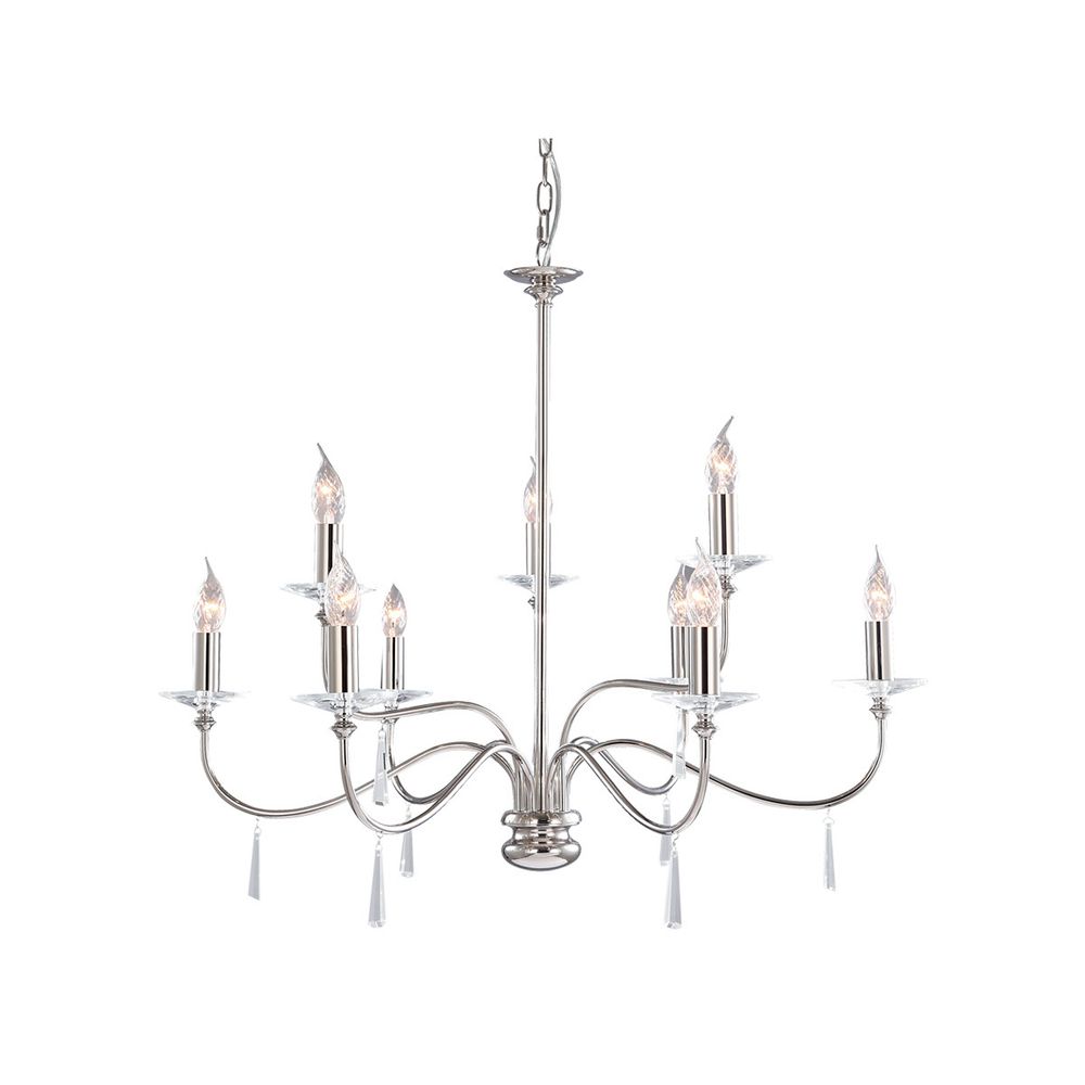 Люстра Elstead Lighting FP9-POL-NICKEL