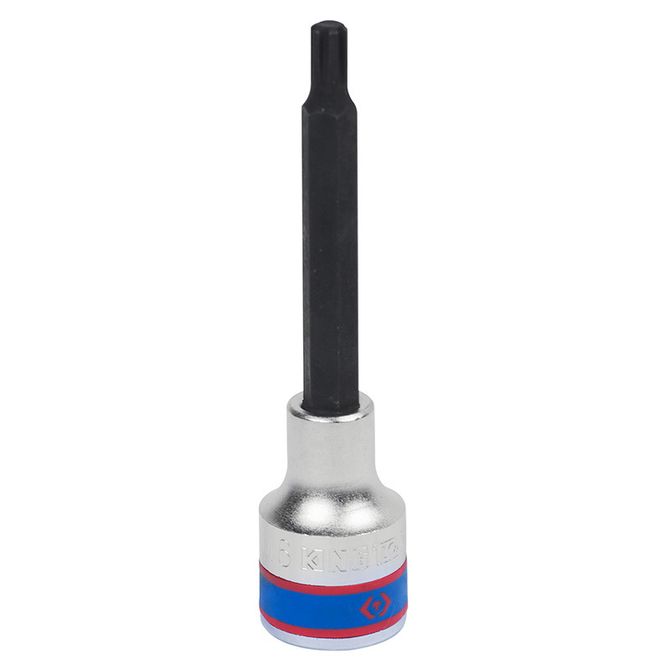 KING TONY (404906) Насадка (бита) торцевая 1/2", L = 100 мм, RIBE, M6