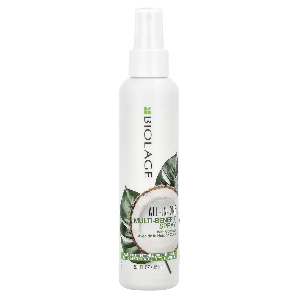 Biolage, Многофункциональный спрей All-In-One, с кокосом, 150 мл (5,1 жидк. унц.)