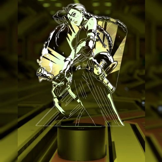 3D лампа League of Legends Джинкс