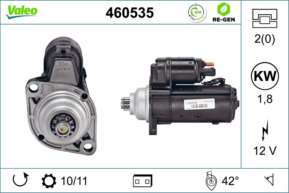 VALEO - 460535-VAL - Starter