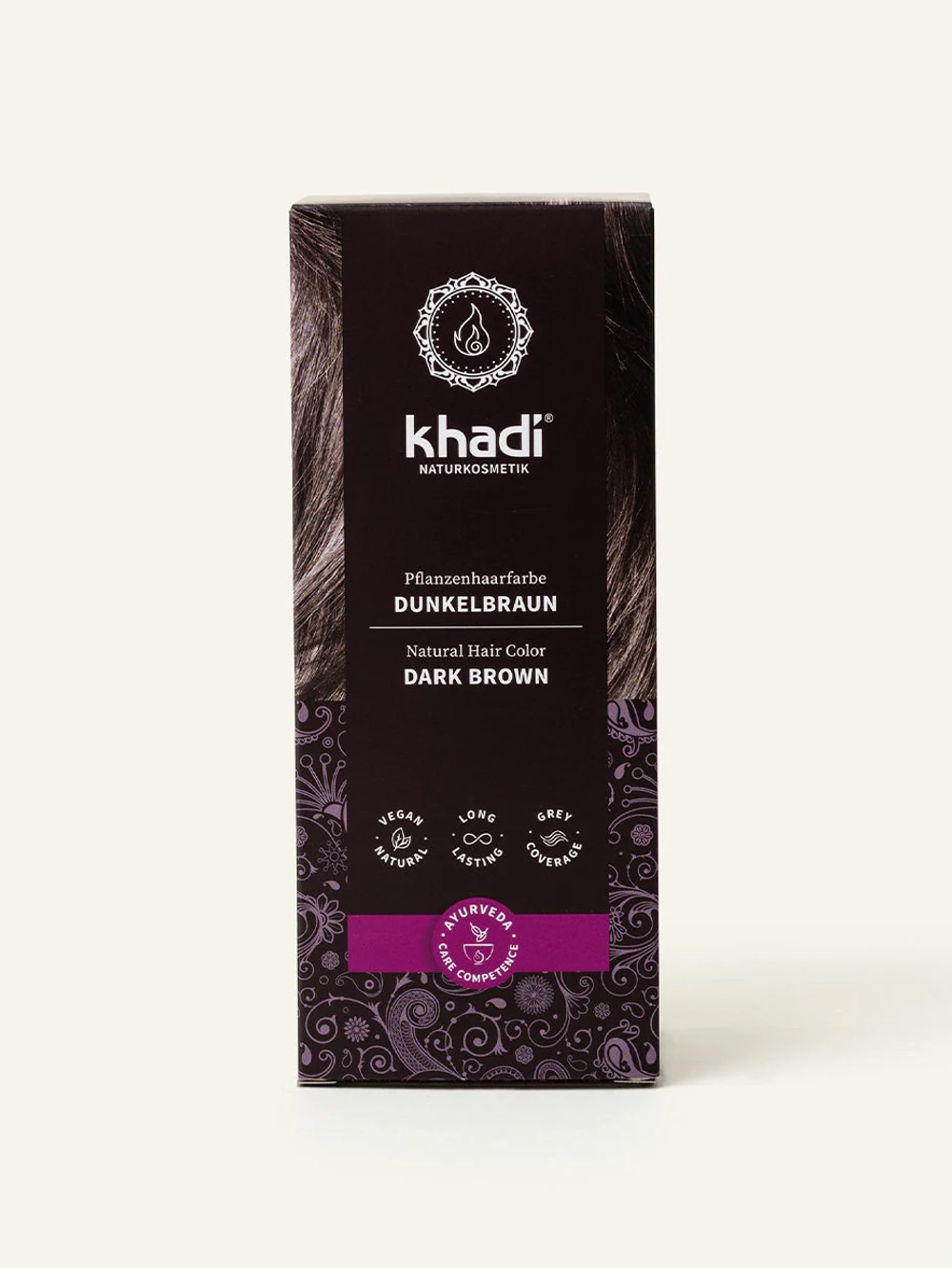Цвет волос Хади: темно-коричневый Khadi, 100 гр