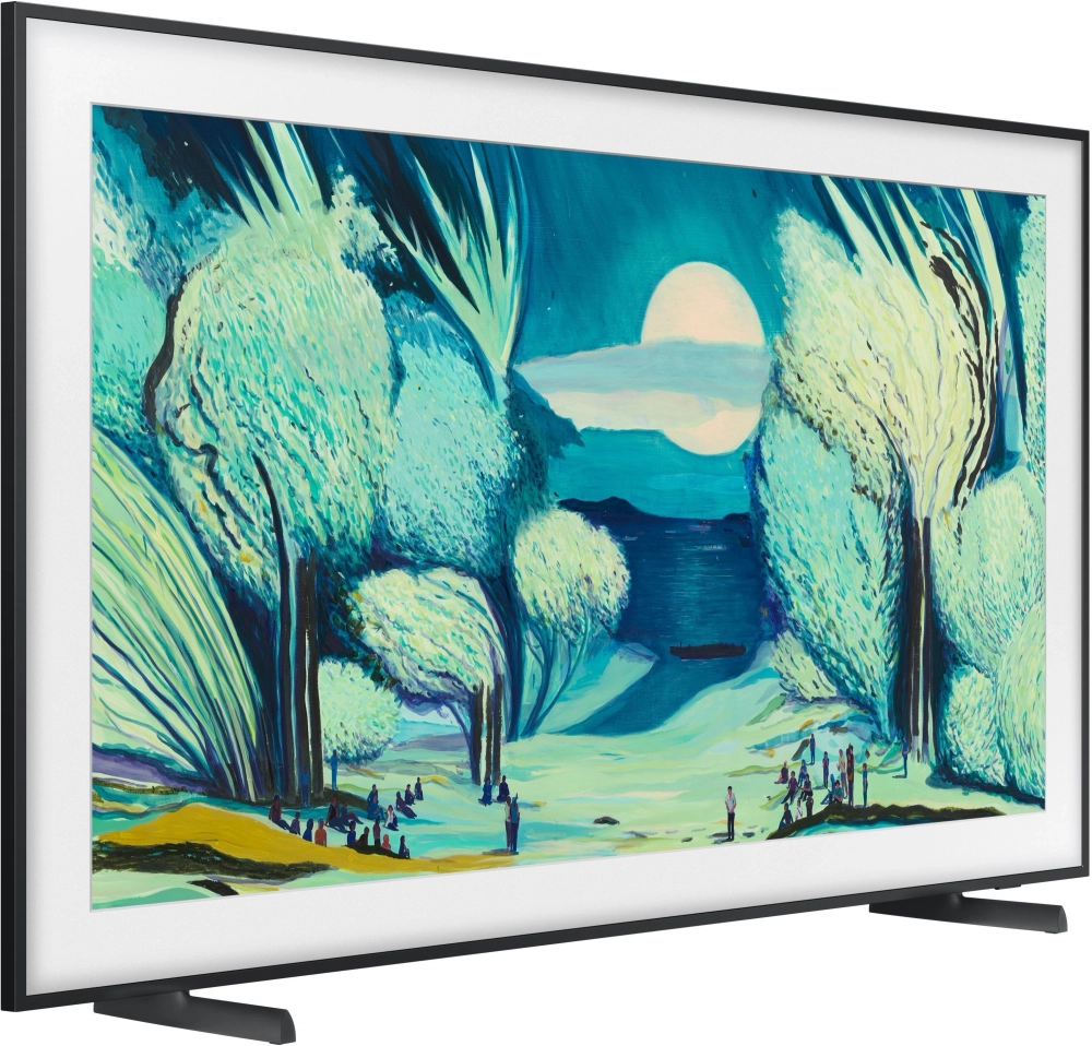 Телевизор QLED Samsung 65" QE65LS03FAUXRU The Frame черный 4K Ultra HD 120Hz DVB-T2 DVB-C DVB-S2 USB WiFi Smart TV