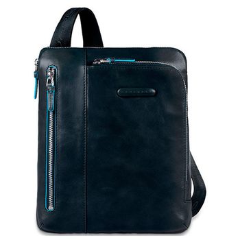 Сумка мужская Piquadro Blue Square синяя телячья кожа (CA1816B2/BLU2)