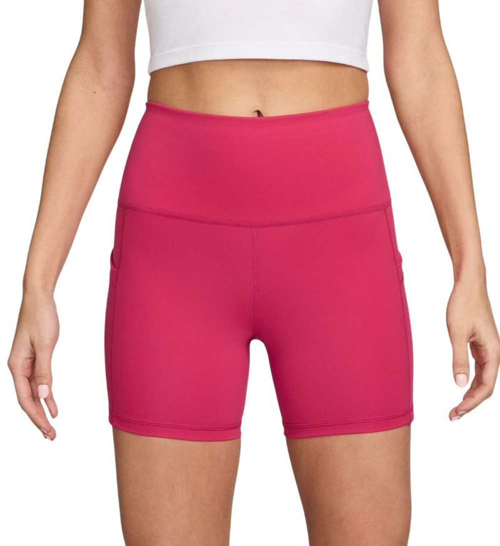 Женские теннисные шорты Nike Court Dri-Fit Ball - rush pink/white