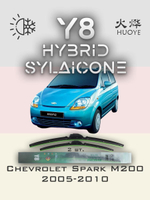 Щетки стеклоочистителя HUOYE Y8 550/350 мм на Chevrolet Spark | Hook/J-Hook