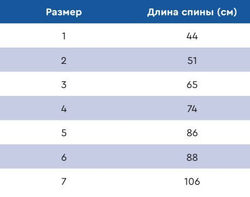 Попона VitaVet PRO фланелевая послеоперационная для собак 4-8 кг, размер № 1
