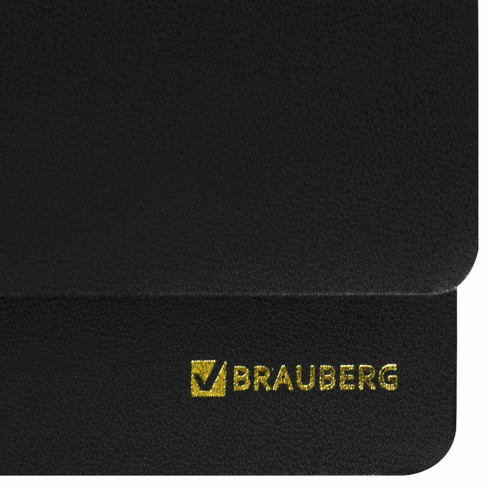 Планинг настольный недатированный (305х140 мм) BRAUBERG "Select" 60 л. черный (123797)