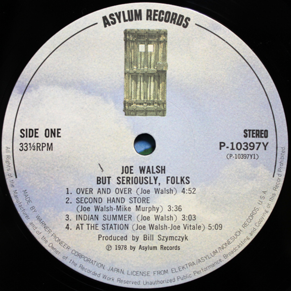 Joe Walsh / But Seriously, Folks... (LP)