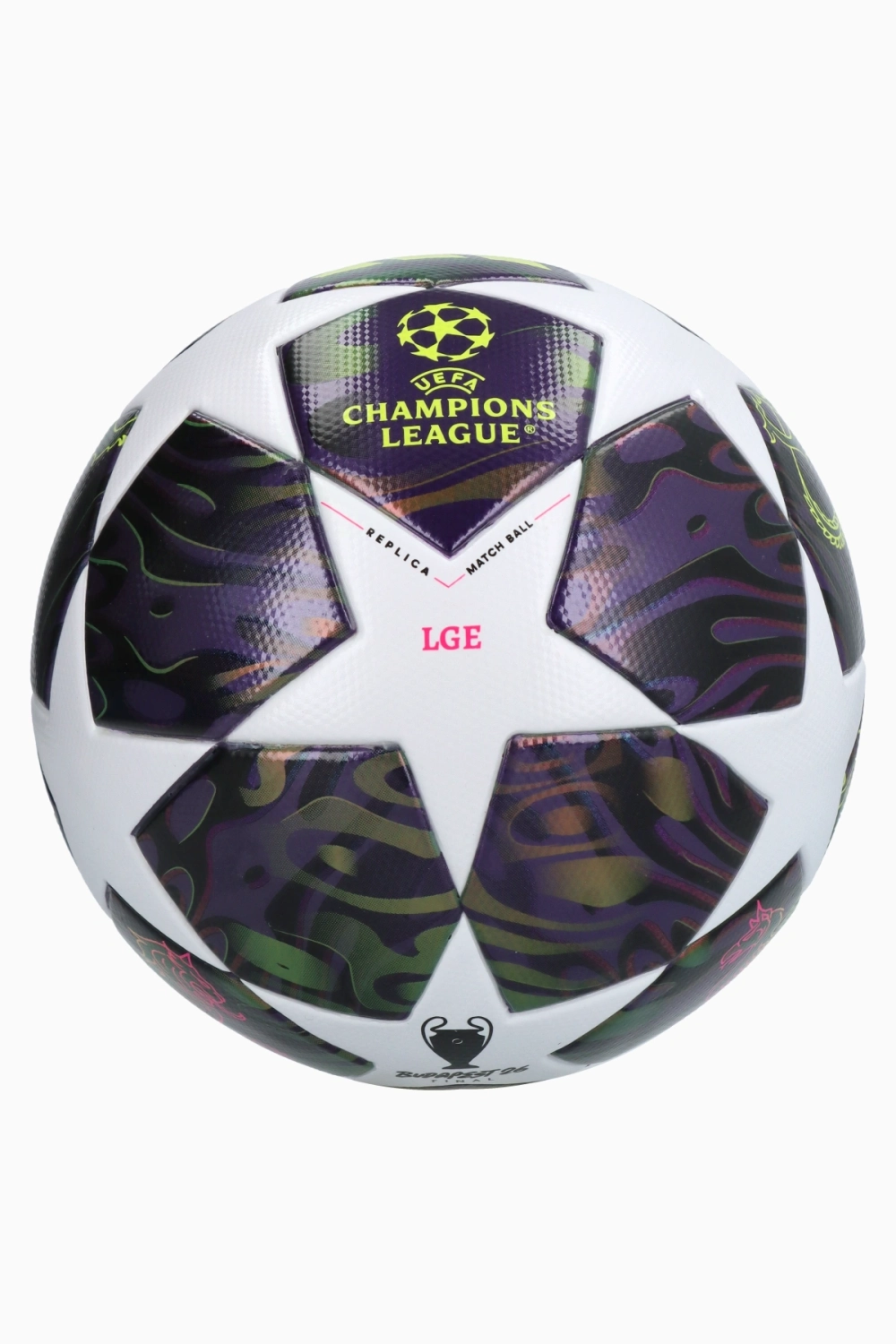 Футбольный мяч adidas UCL League 25/26 Final размер 4 - фиолетовый