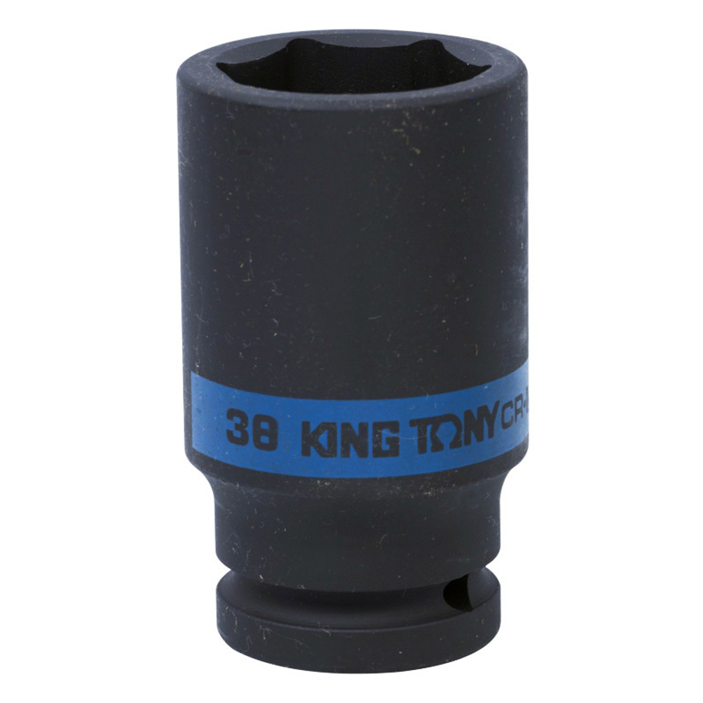 Головка торцевая ударная глубокая шестигранная 3/4", 38 мм KING TONY 643538M