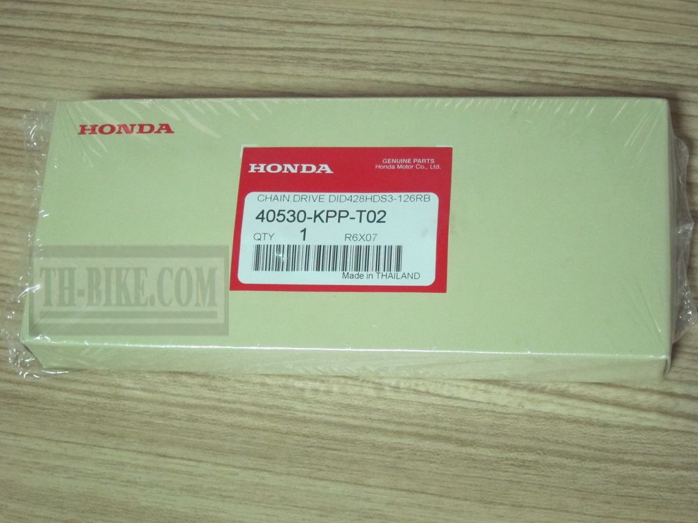 40530-KPP-T02 (40530-KPP-T01). CHAIN, DRIVE (DID428HDS3-126RB)