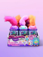 Мягкая игрушка сюрприз кот в банке