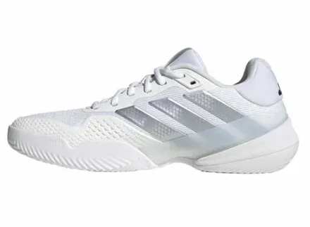 Мужские теннисные кроссовки Adidas Barricade 14 M Clay - cloud white/tech grey metallic/maroon