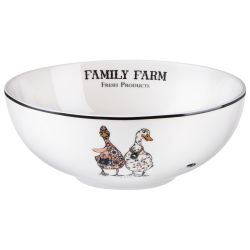 САЛАТНИК_СУПОВАЯ ТАРЕЛКА LEFARD "FAMILY FARM" 17,5*6,5 СМ 850 МЛ