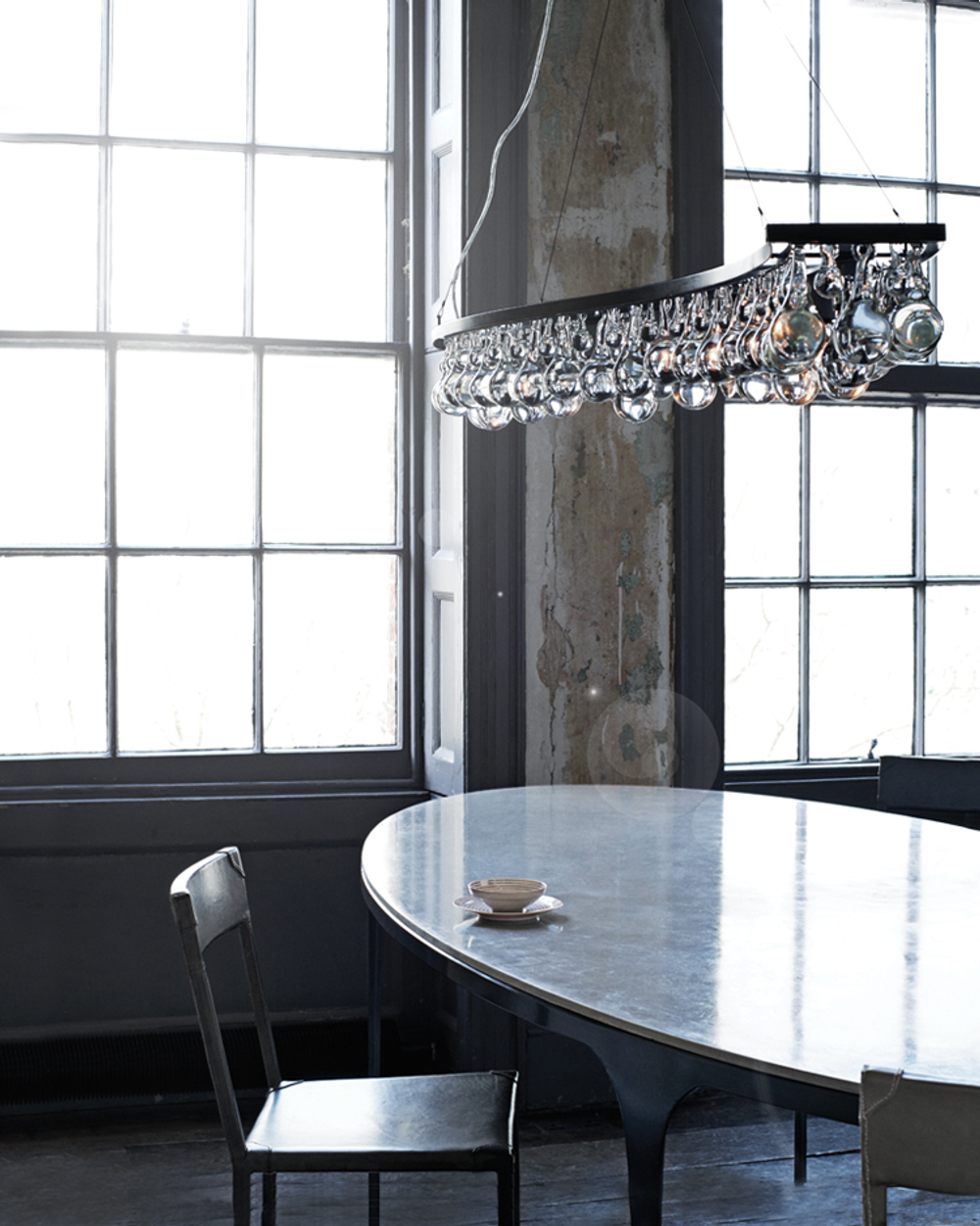 дизайнерский светильник Orche arctic pear chandelier wave