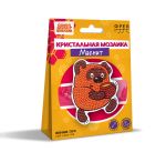 Алмазная (кристальная) мозаика Фрея CMF-ALVM-098, Союзмультфильм. Магнит Винни-Пух, 7.5х10 см
