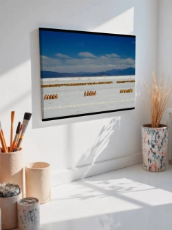 Картина на стену 40 X 50 Замерзжее озеро