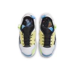 alt="Кроссовки Jordan MA2 PS Rainbow яркая радужная расцветка вид спереди"